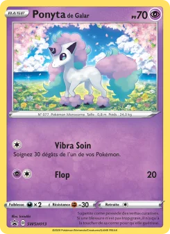 Carte Ponyta de Galar