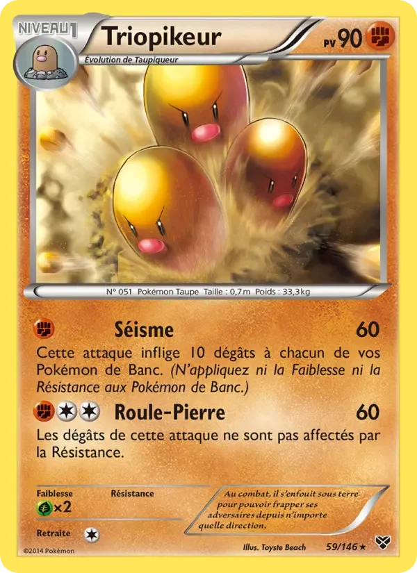 Carte Triopikeur