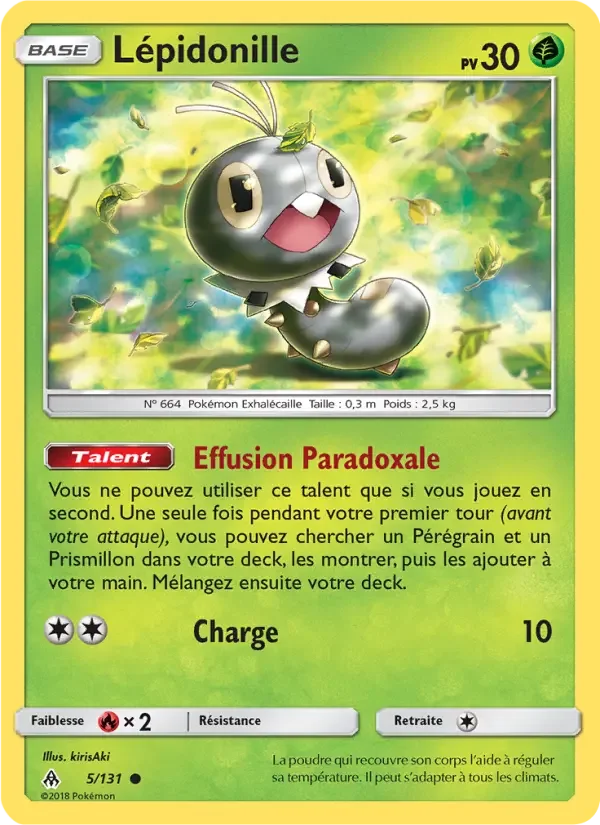 Carte Lépidonille