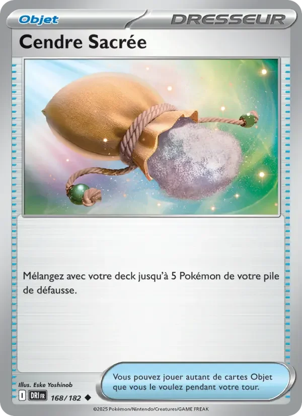 Carte Pokémon Cendre Sacrée — Rivalités Destinées