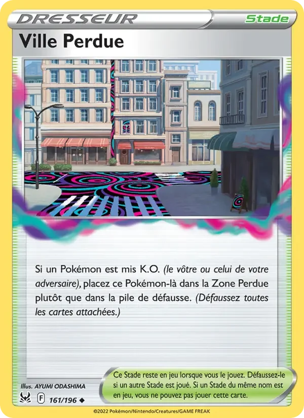 Carte Ville Perdue