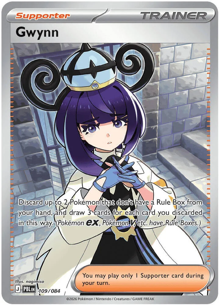 Carte Pokémon Gwynn — Nuit Noire