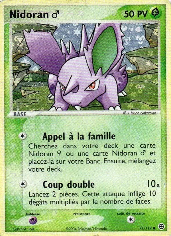 Carte Nidoran ♂