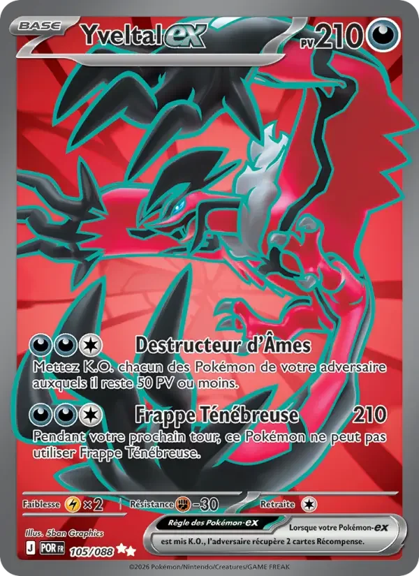 Carte Yveltal-ex
