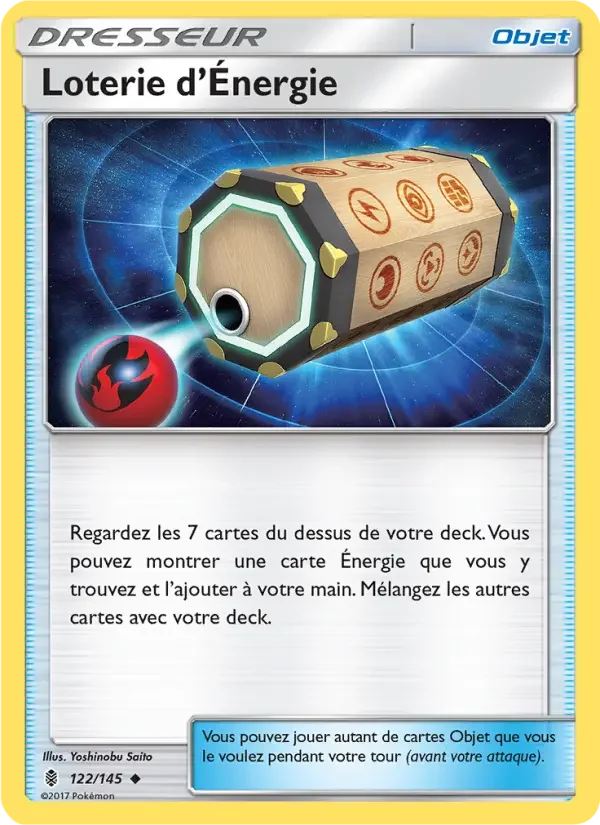 Carte Loterie d’Énergie
