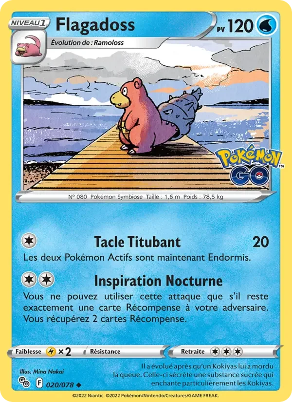 Carte Pokémon Flagadoss — Pokémon GO