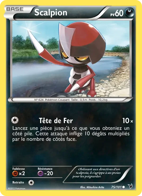 Carte Pokémon Scalpion — Nobles Victoires