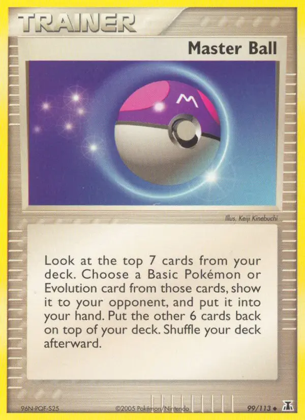 Carte Pokémon Master Ball — Promos X&Y