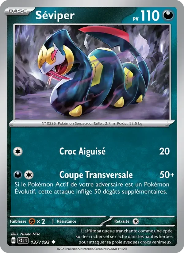 Carte Séviper