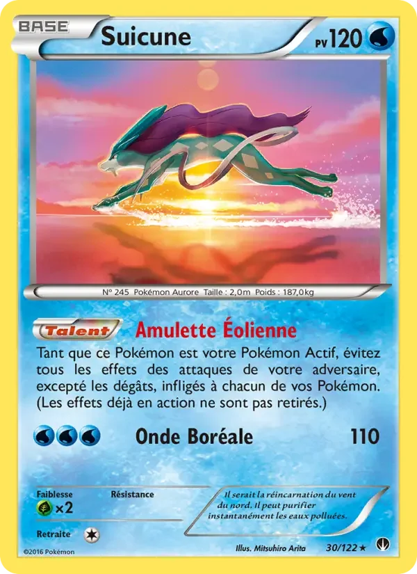 Carte Suicune