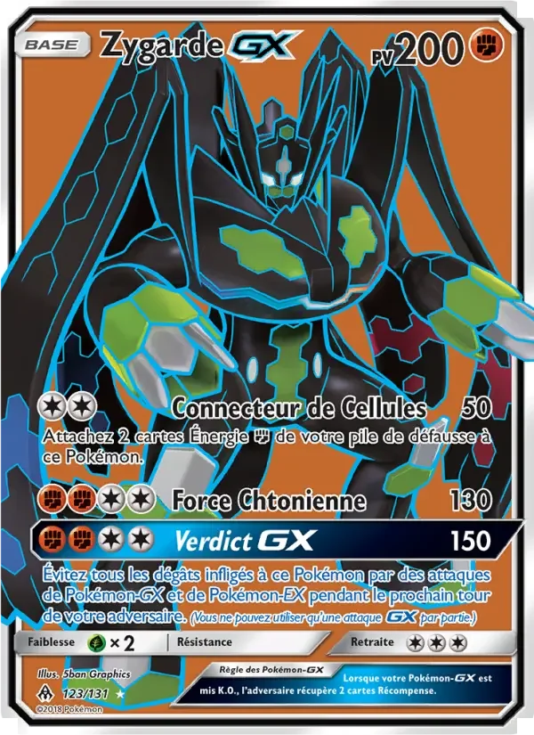 Carte Zygarde GX