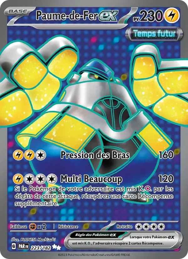 Carte Pokémon Paume-de-Fer-ex — Faille Paradoxe