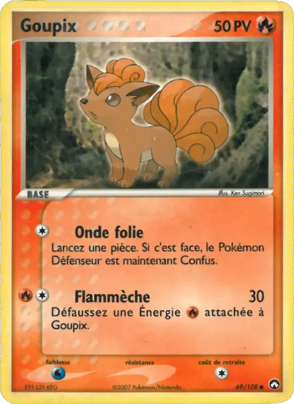 Carte Goupix