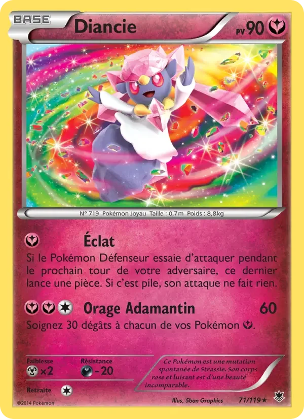Carte Diancie
