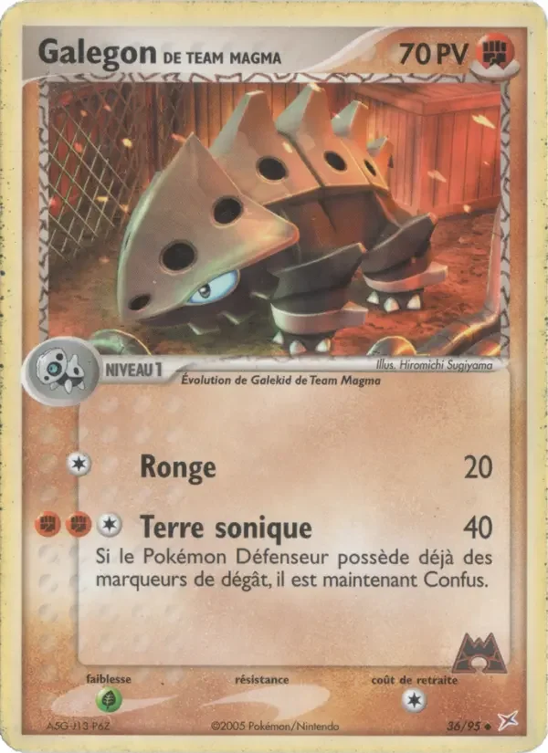 Carte Galegon de Team Magma