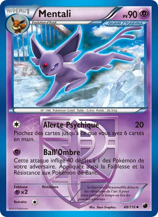 Carte Pokémon Mentali — Glaciation Plasma