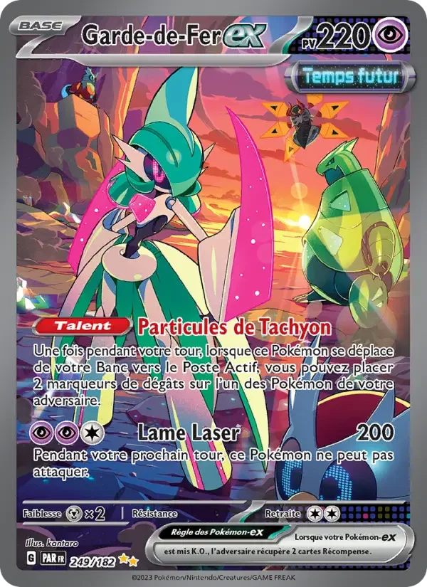 Carte Pokémon Garde-de-Fer-ex — Faille Paradoxe