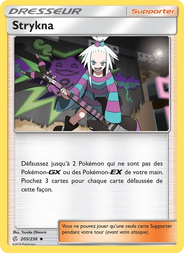 Carte Pokémon Strykna — Éclipse Cosmique