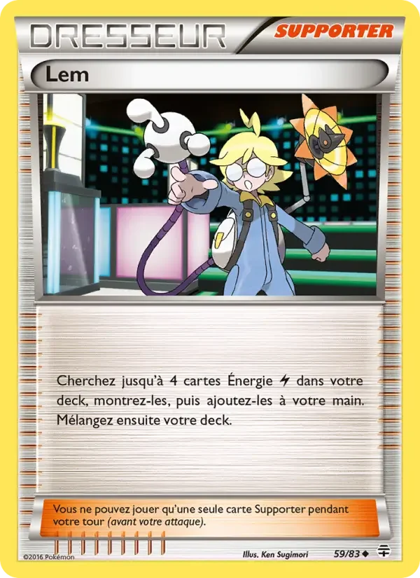 Carte Pokémon Lem — Générations