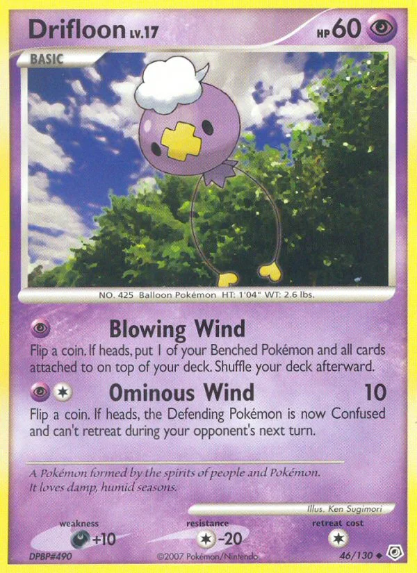 Carte Pokémon Baudrive — Diamant & Perle