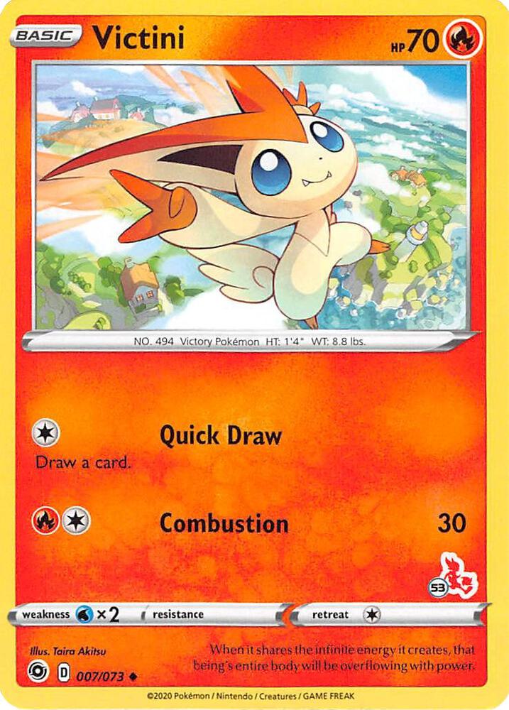 Carte Pokémon Victini — La Voie du Maître