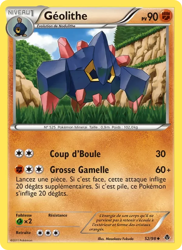 Carte Géolithe