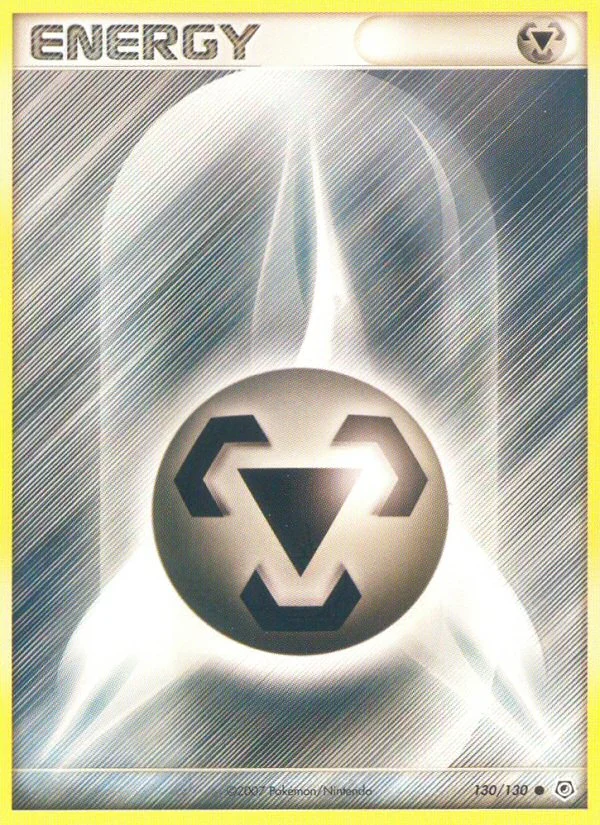 Carte Pokémon Énergie Métal — Diamant & Perle