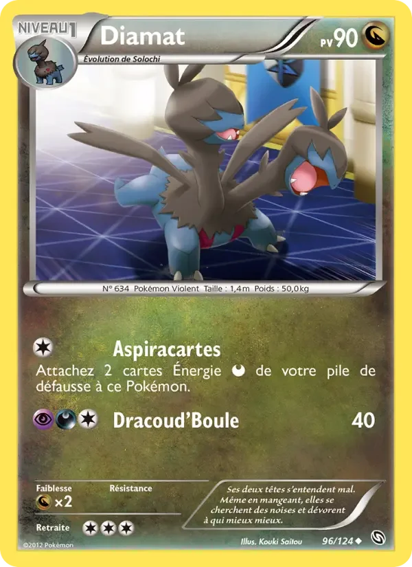 Carte Pokémon Diamat — Dragons Exaltés