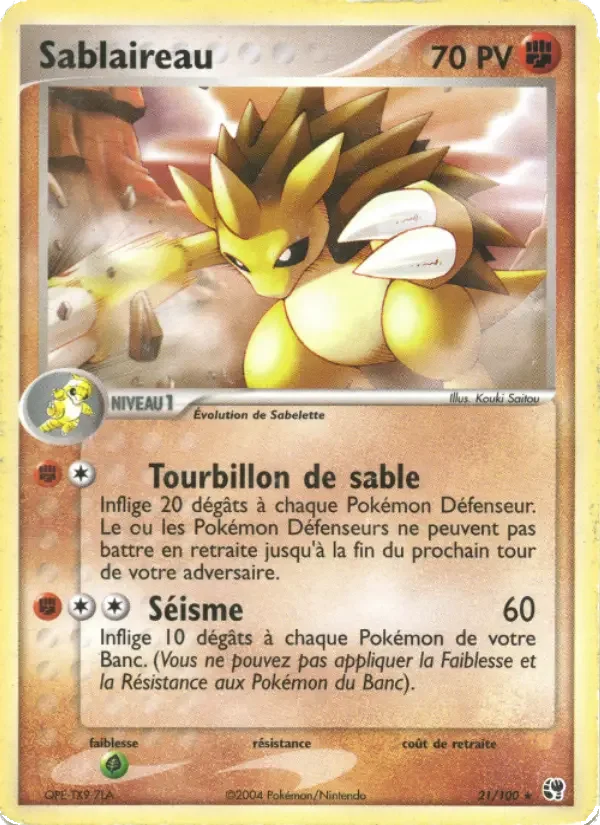 Carte Sablaireau