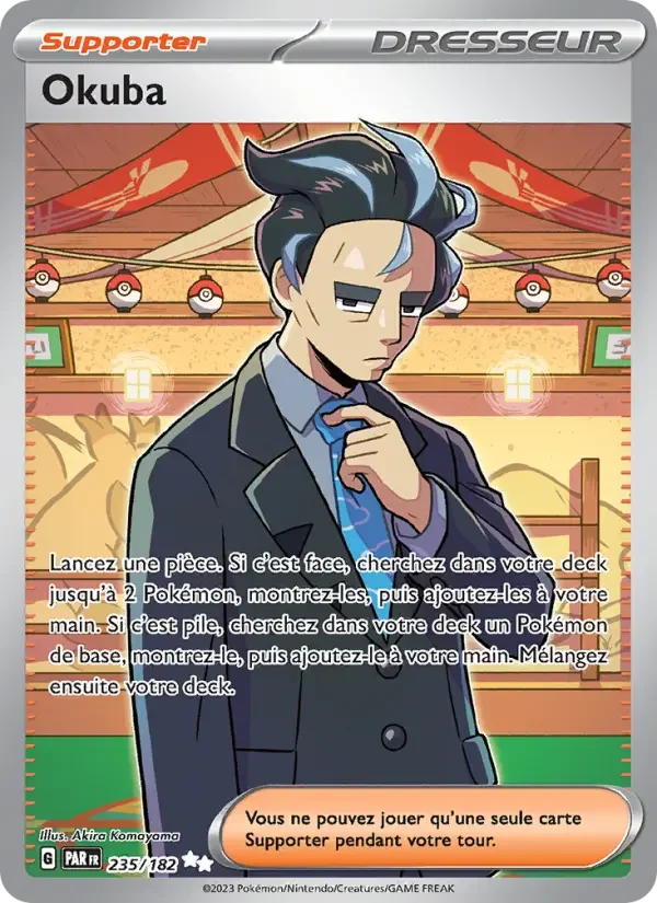 Carte Pokémon Okuba — Faille Paradoxe