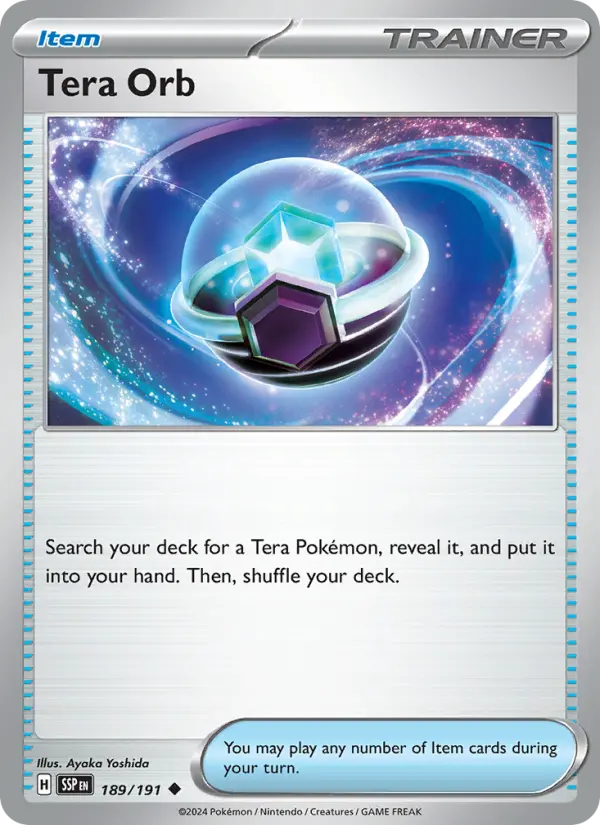 Carte Tera Orb