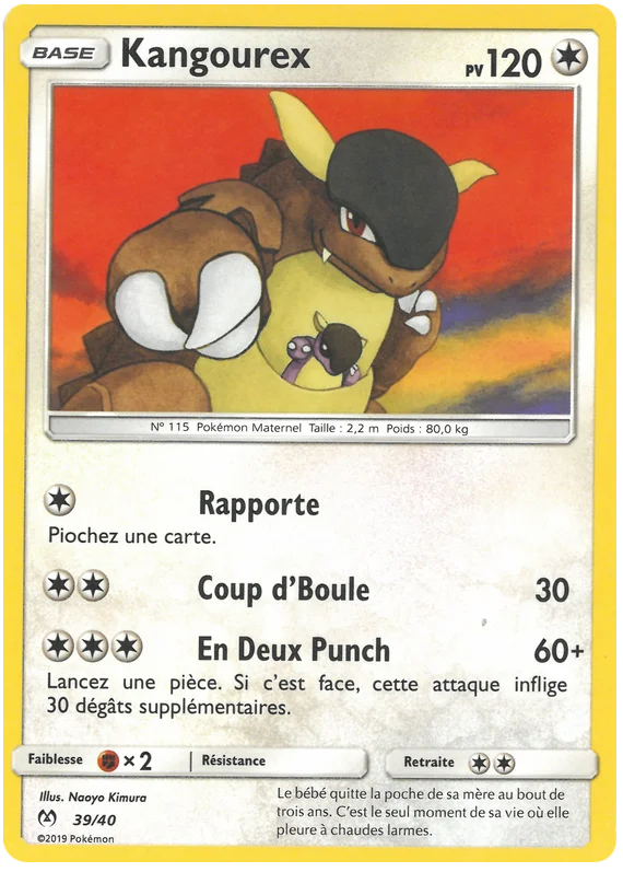 Carte Kangourex