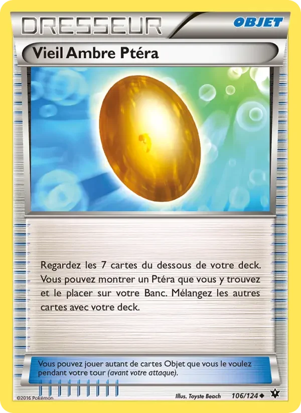 Carte Vieil Ambre Ptéra