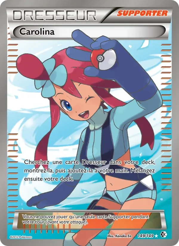 Carte Pokémon Carolina — Frontières Franchies