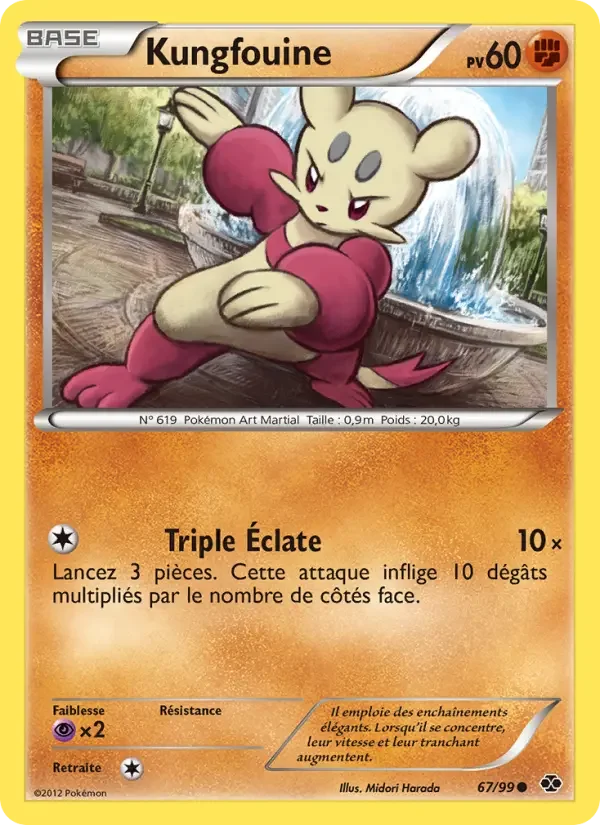 Carte Pokémon Kungfouine — Destinées Futures
