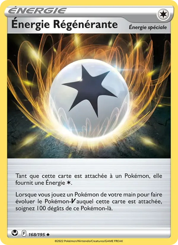 Carte Énergie Régénérante
