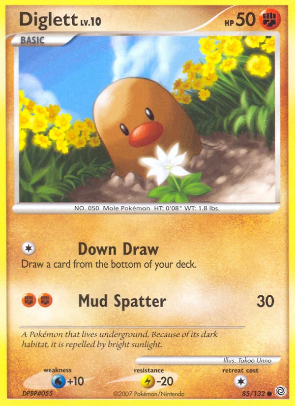 Carte Pokémon Taupiqueur — Merveilles Secrètes