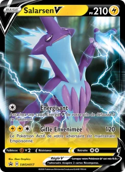 Carte Pokémon Salarsen V — Promos Épée et Bouclier