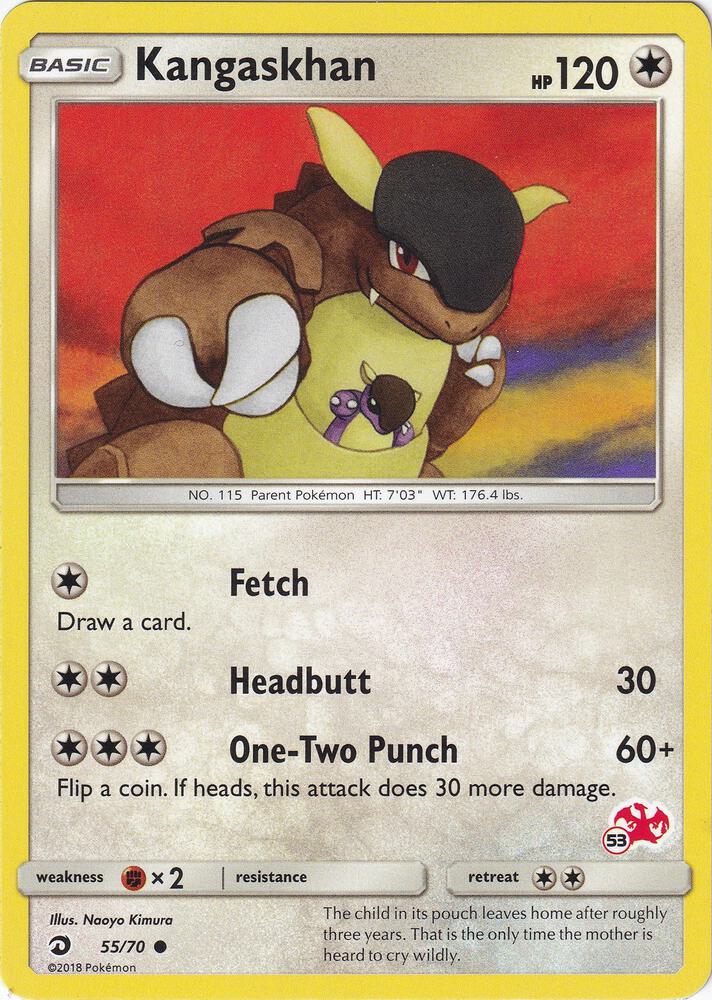 Carte Pokémon Kangourex — Majesté des Dragons