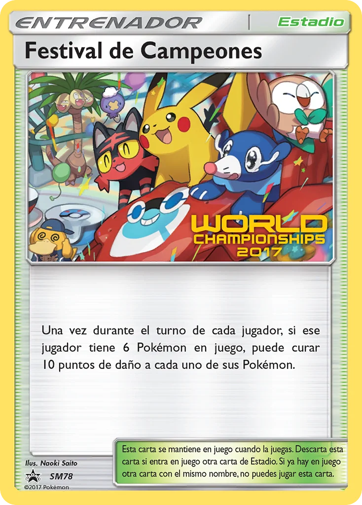 Carte Pokémon Festival des Champions — Promos Soleil et Lune