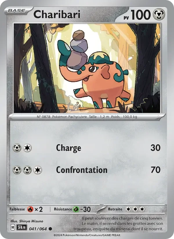 Carte Pokémon Charibari — Fable Nébuleuse