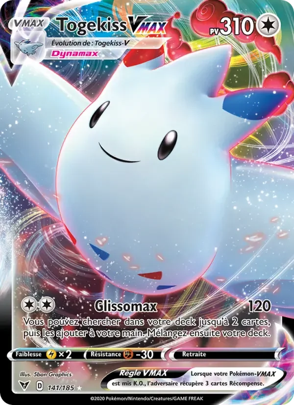 Carte Togekiss VMAX