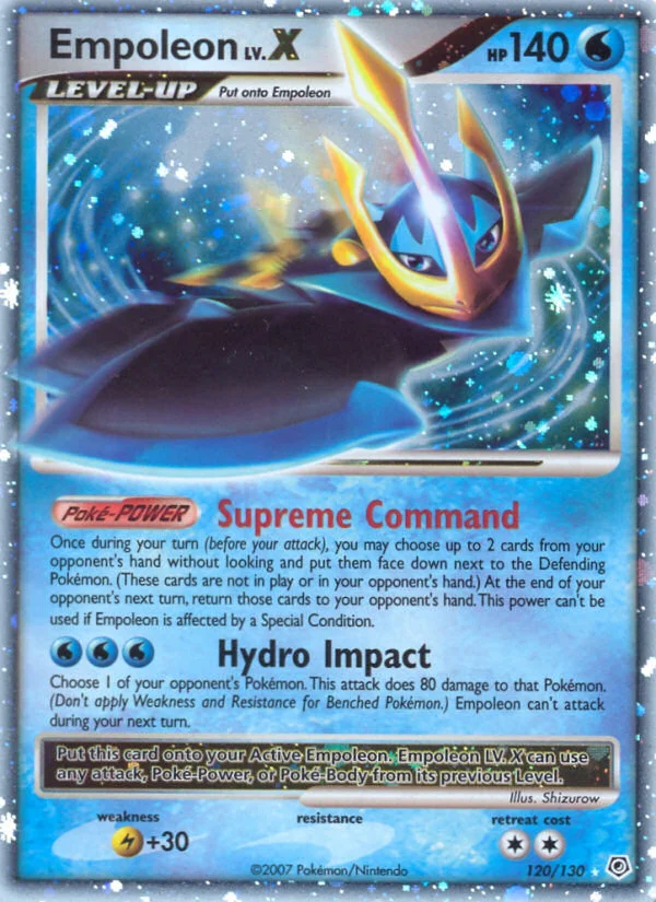 Carte Pokémon Pingoléon — Diamant & Perle