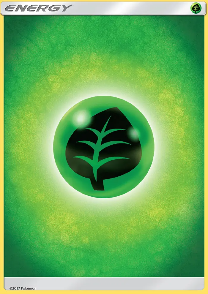 Carte Pokémon Énergie Plante — Soleil et Lune