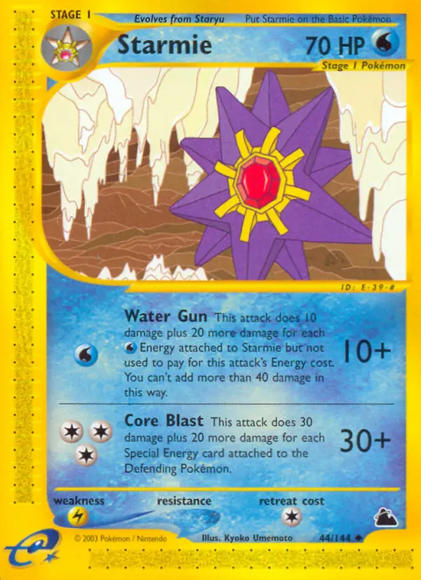 Carte Pokémon Staross — Skyridge