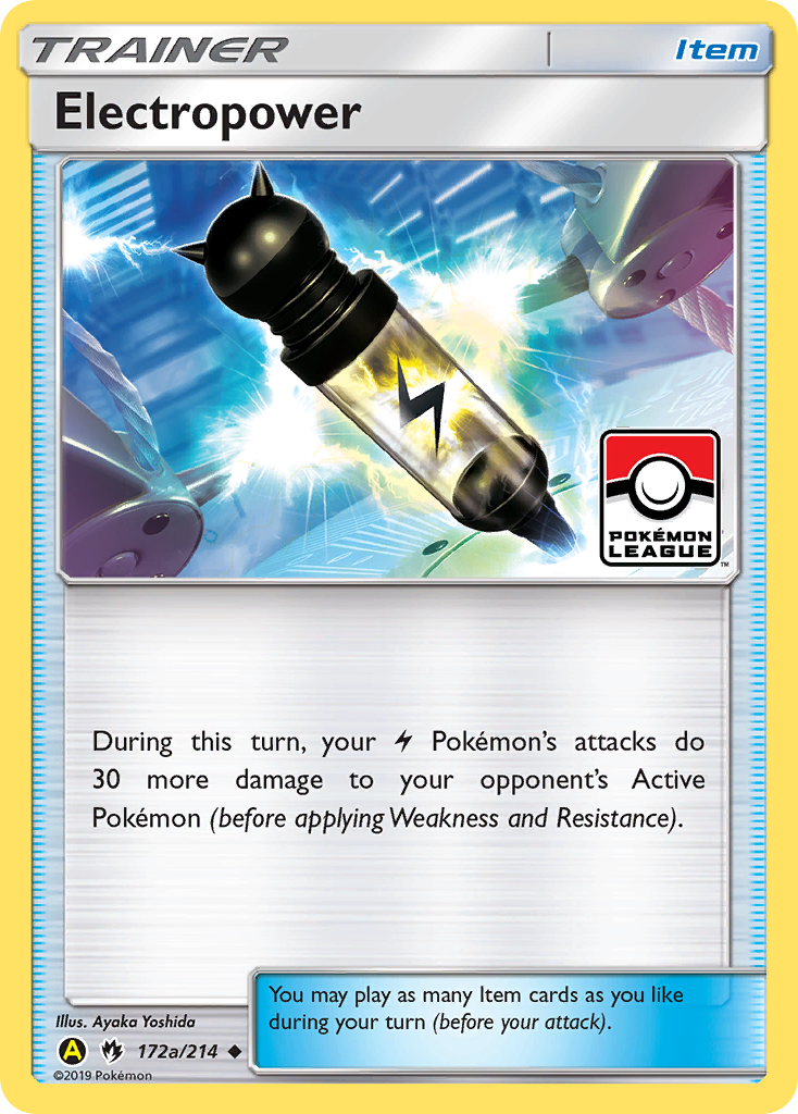 Carte Pokémon Electropower — Tonnerre Perdu