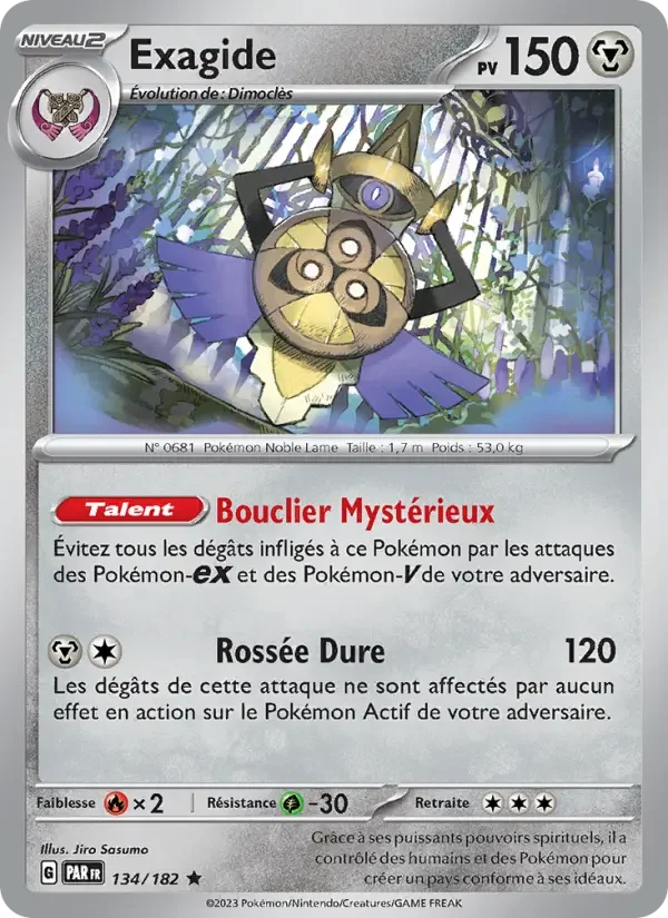 Carte Pokémon Exagide — Faille Paradoxe