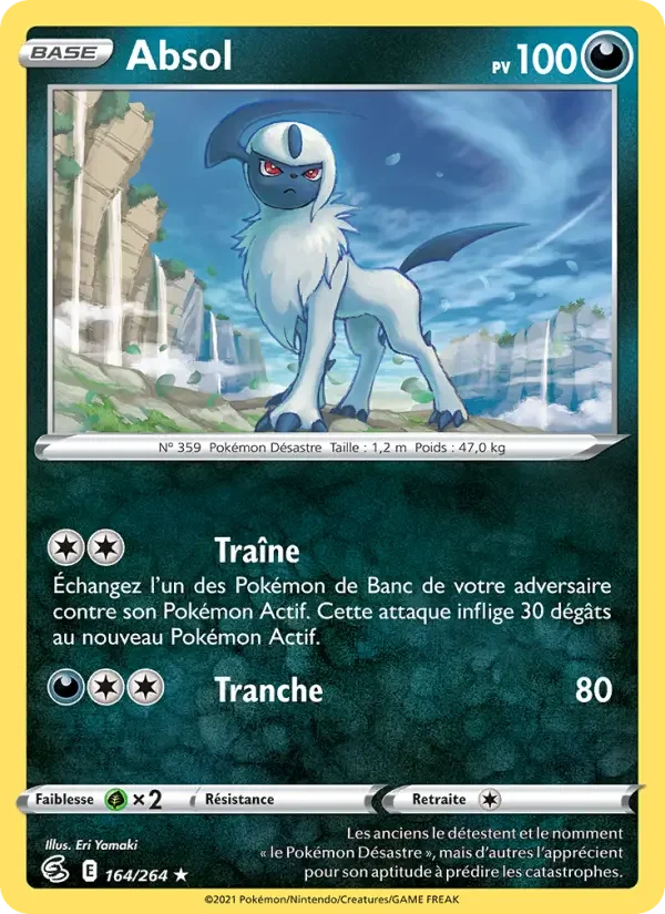 Carte Pokémon Absol — Poing de Fusion