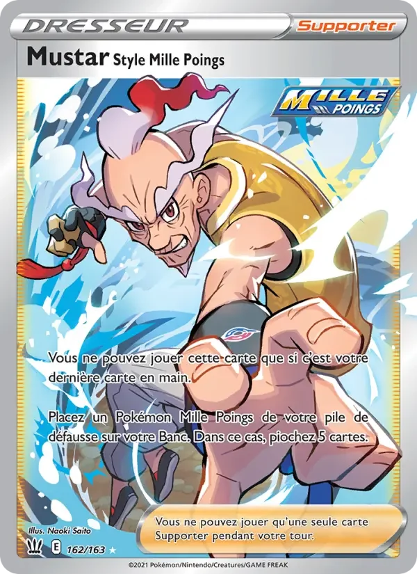 Carte Mustar Style Mille Poings