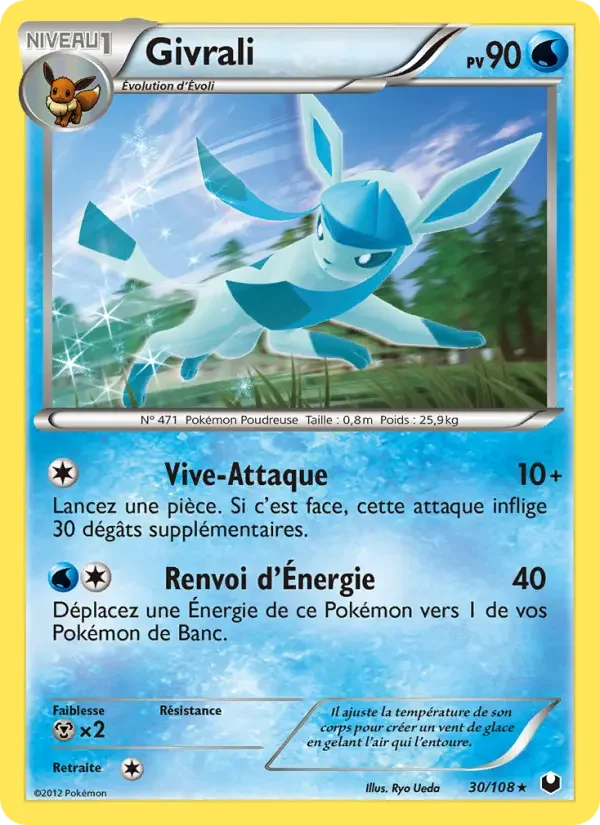 Carte Pokémon Givrali — Explorateurs Obscurs